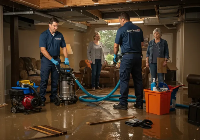 Basement Water Extraction and Removal Techniques process in Pineville, WV