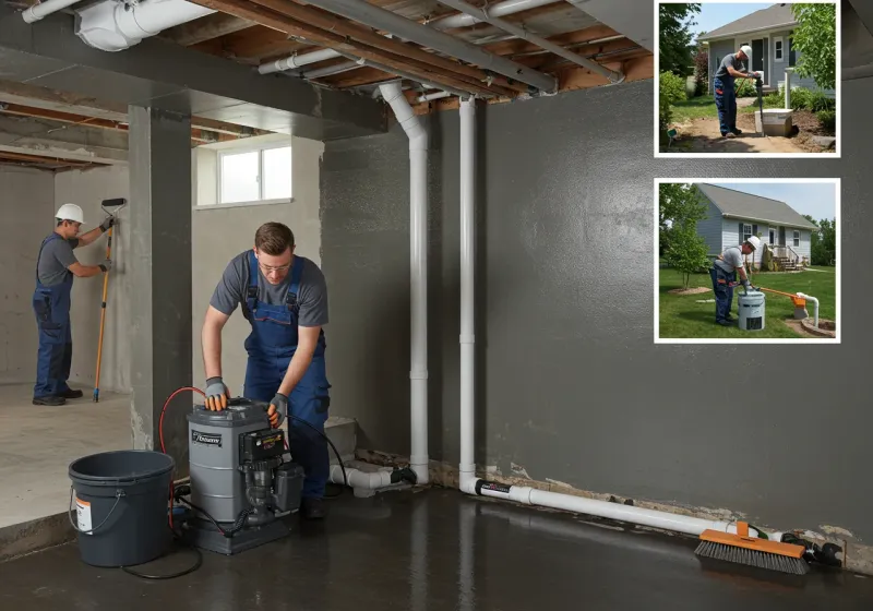 Basement Waterproofing and Flood Prevention process in Pineville, WV